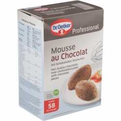   6 Pkg. Oetker Mousse 1kg, Chocolate 