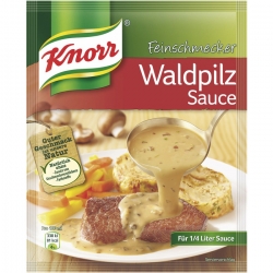   12 Pkg. Knorr Feinschm.Sauce, Waldpilz 