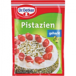   14 Pkg. Oetker Pistazien gehackt 25g 