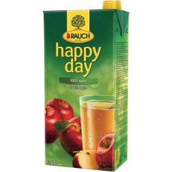   6 Pkg. Happy Day Apfelsaft 100% ELO 2l 
