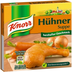   15 Pkg. Knorr Hhnerbouillon Wrfel 