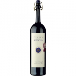  6 Fl. Poli Grappa di Sassicaia 40 0,5l 