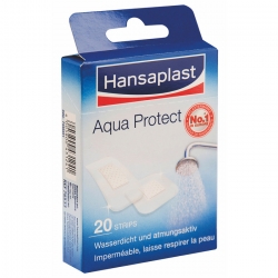   10 Pkg. Hansaplast Aqua Protect 20er 