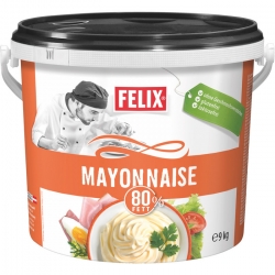   Felix Mayonnaise 80% Fett 9kg 