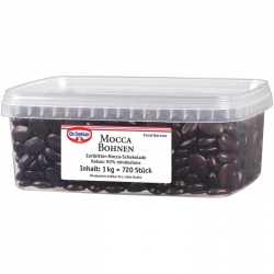   6 Stk. Oetker Mocca Bohnen zartbitter 1kg 