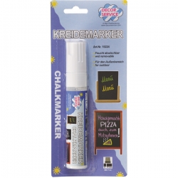   12 Stk. Kreidemarker 3-15mm, weiss 
