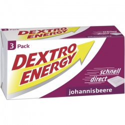   20 Pkg. Dextro Energy 3er, Johannisbeer 