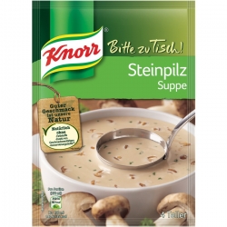   20 Pkg. Knorr BZT Suppe, Steinpilz 
