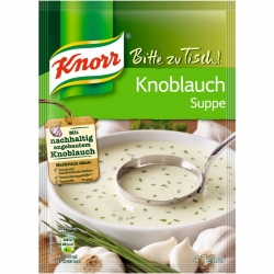   18 Pkg. Knorr BZT Suppe, Knoblauch 