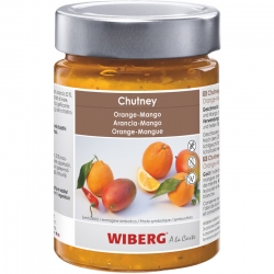   3 Stk. Wiberg Chutney Orange Mango 390g 