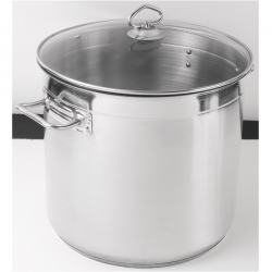   Universaltopf 20 lt. m. Deckel Edelstahl 