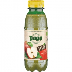   12 Fl. Pago Bio Apfel 100% naturtrb PET 0,33l 