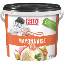   Felix Mayonnaise 80% Fett 4,5kg 