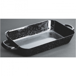   Riess Pfanne schwarz 37x22cm 