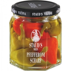   6 Stk. Staud Pfefferoni scharf 190g 