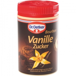   6 Stk. Oetker Bourbon Vanille Zucker Dose 100g 