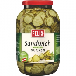   3 Stk. Felix Sandwichgurken 3,4l 