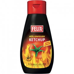   12 Stk. Felix Ketchup Höllenfeuer 450g 