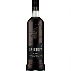   6 Fl. Eristoff Vodka 0,7l, Black 