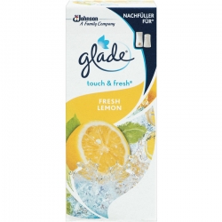   12 Stk. Glade Touch&Fresh NF 10ml, Fresh Lemon 