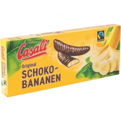   20 Pkg. Casali Schoko Bananen FT 24Stk 300g 