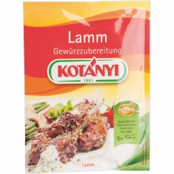   25 Pkg. Kotanyi Brief grau, Lamm 