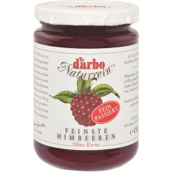   6 Stk. Darbo Nat. 450g, Himbeer fein pass. 